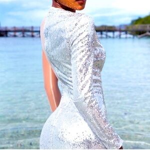 HOUSE OF CB London SEQUIN  MINI DRESS